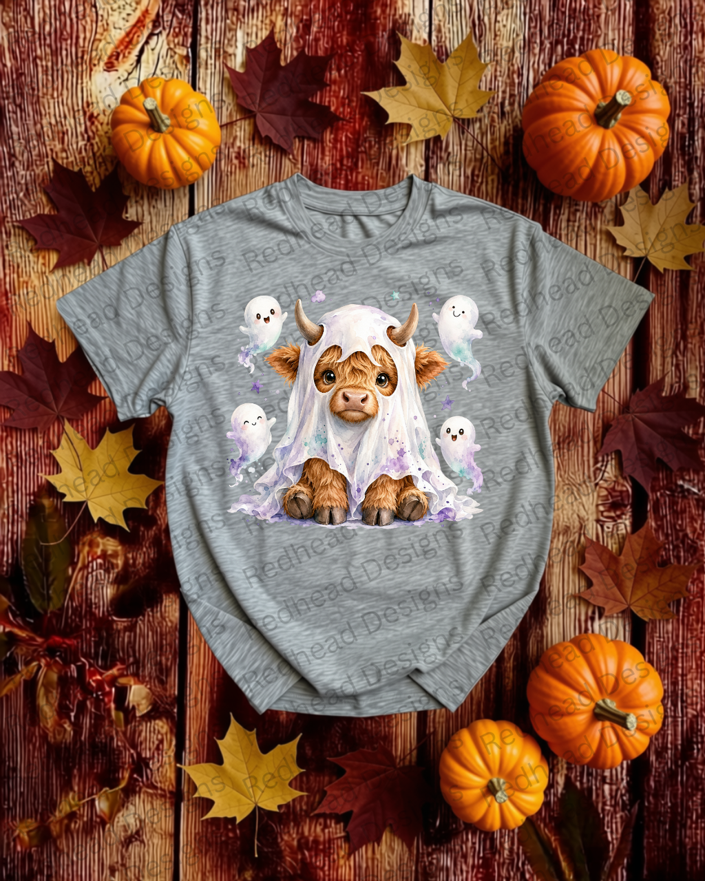 Ghost Highland Cow