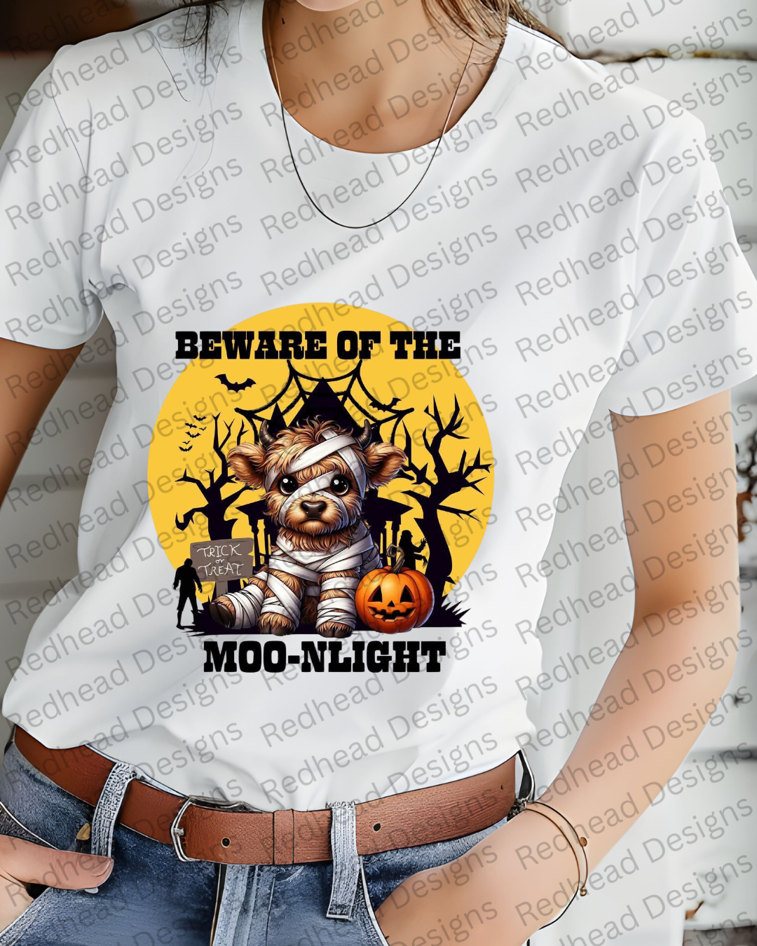 Beware of the MOO-n Light Shirt