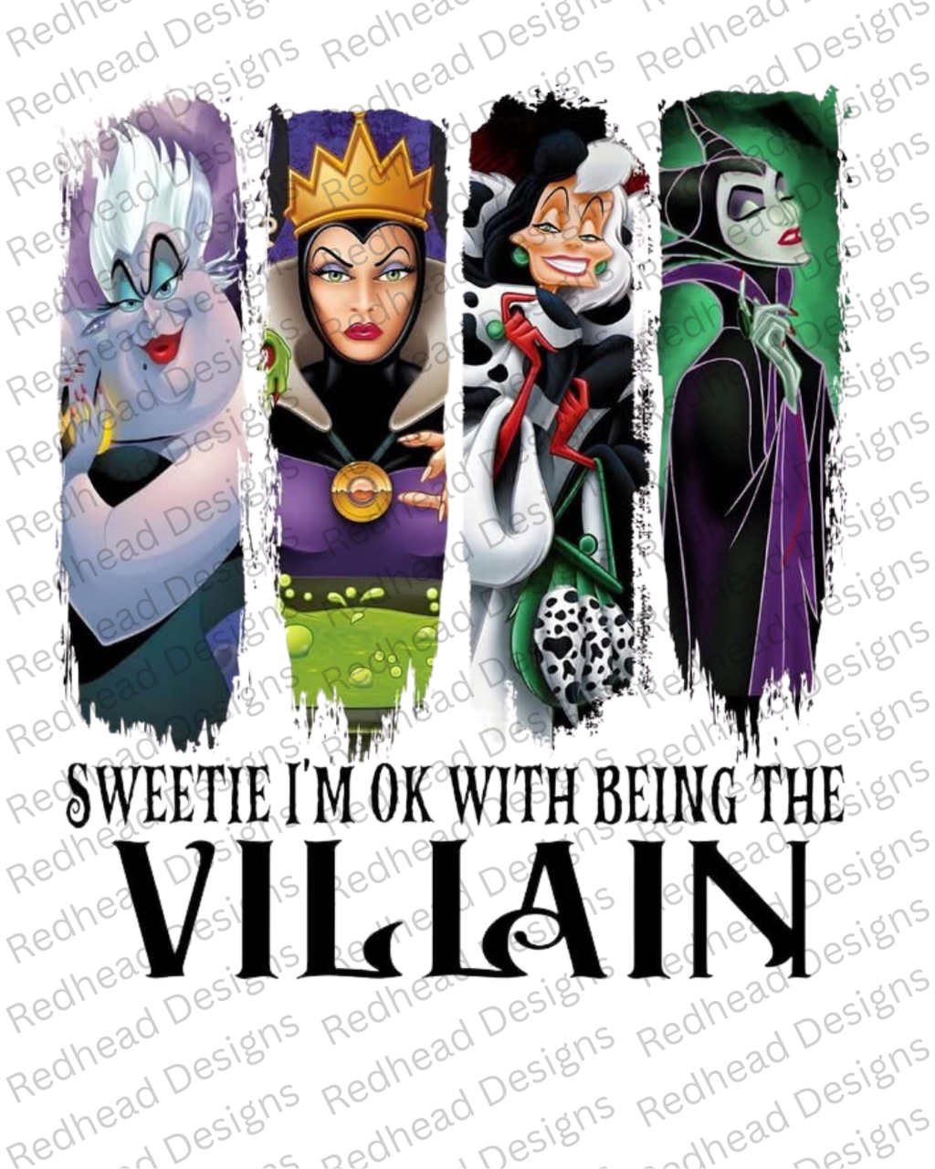 Sweetie I'm Ok with Being a Villain