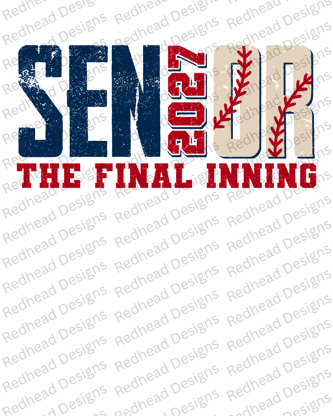 Senior Baseball Shirt