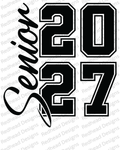 Senior 2027 Customizable Design