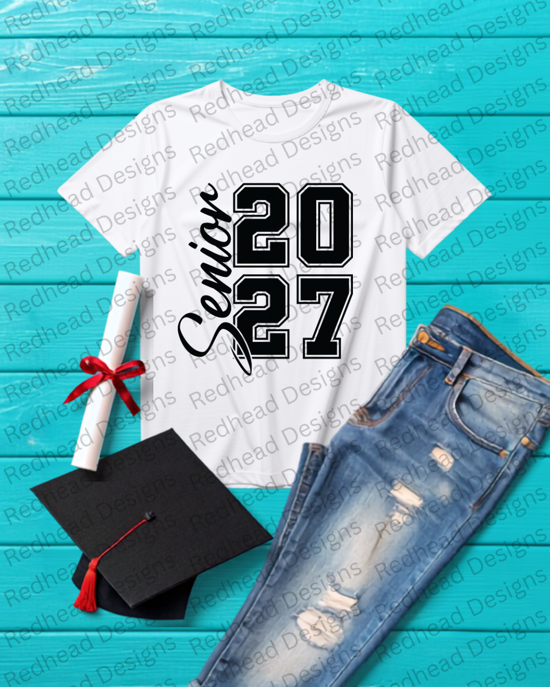 Senior 2027 Customizable Design