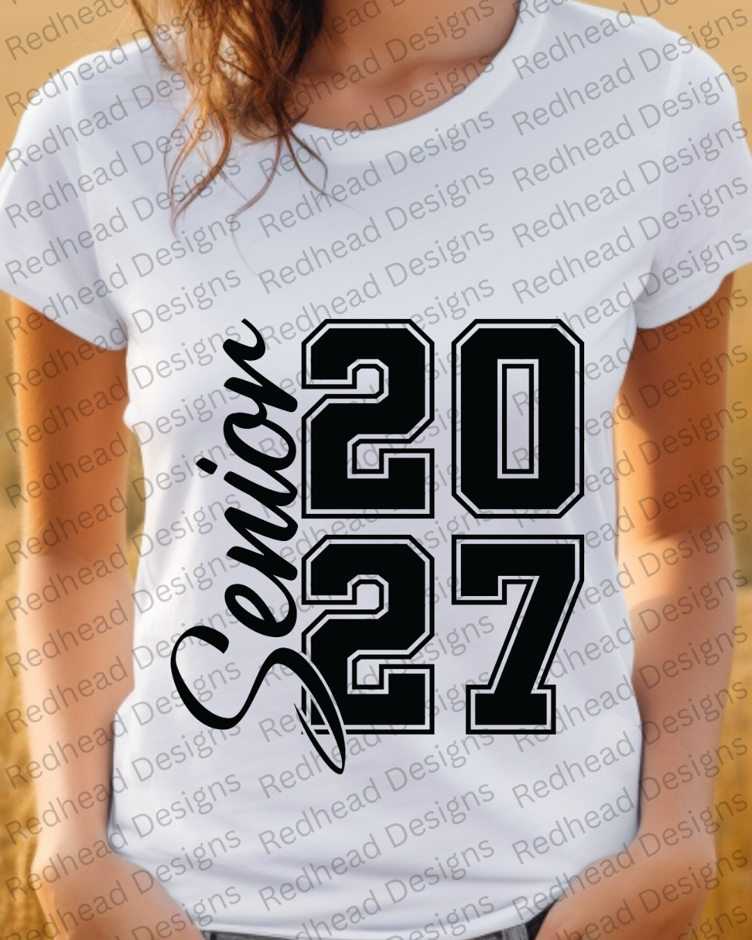 Senior 2027 Customizable Design