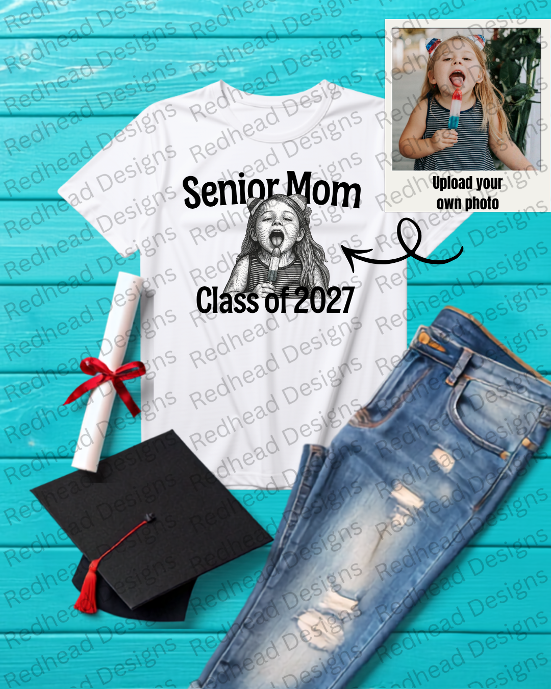 Custom Senior Mom Shirt