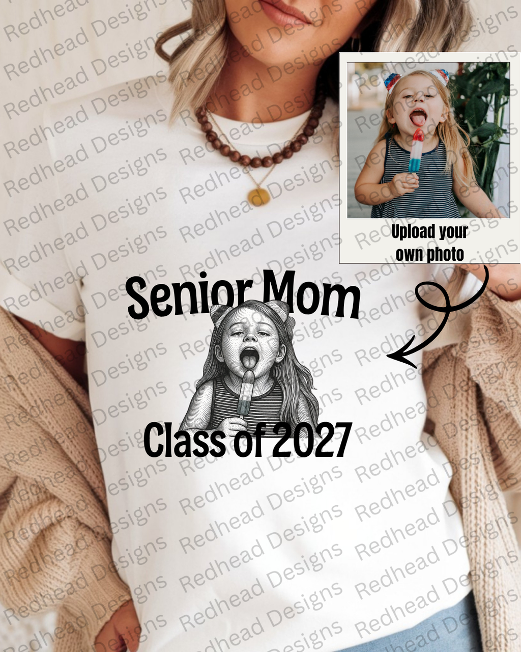 Custom Senior Mom Shirt