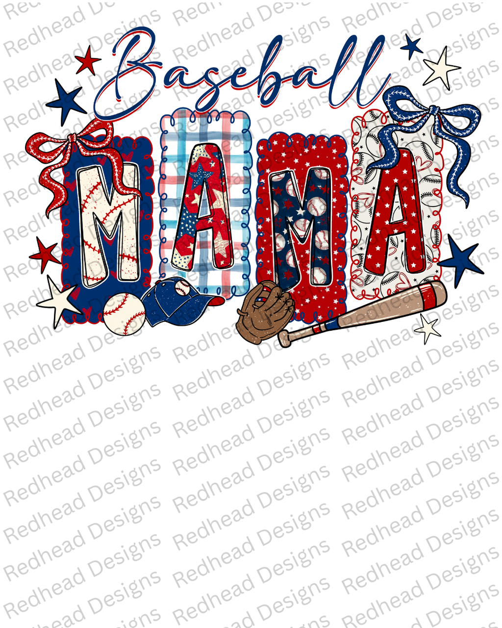 Baseball Mama Tee