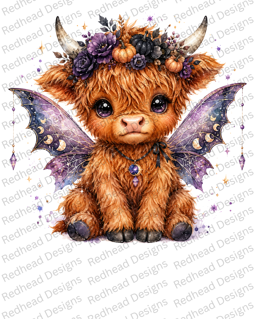 Highland Cow Fairy