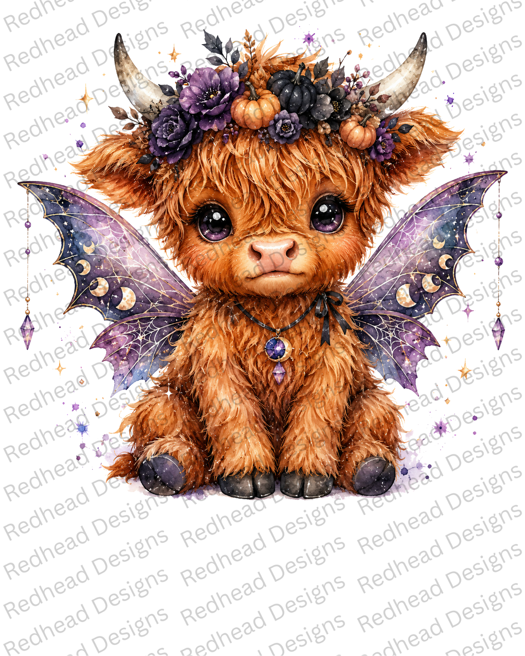 Highland Cow Fairy