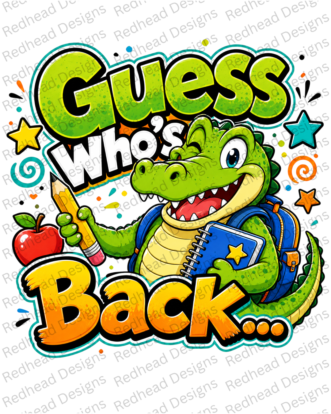 Guess Whos Back Tshirt