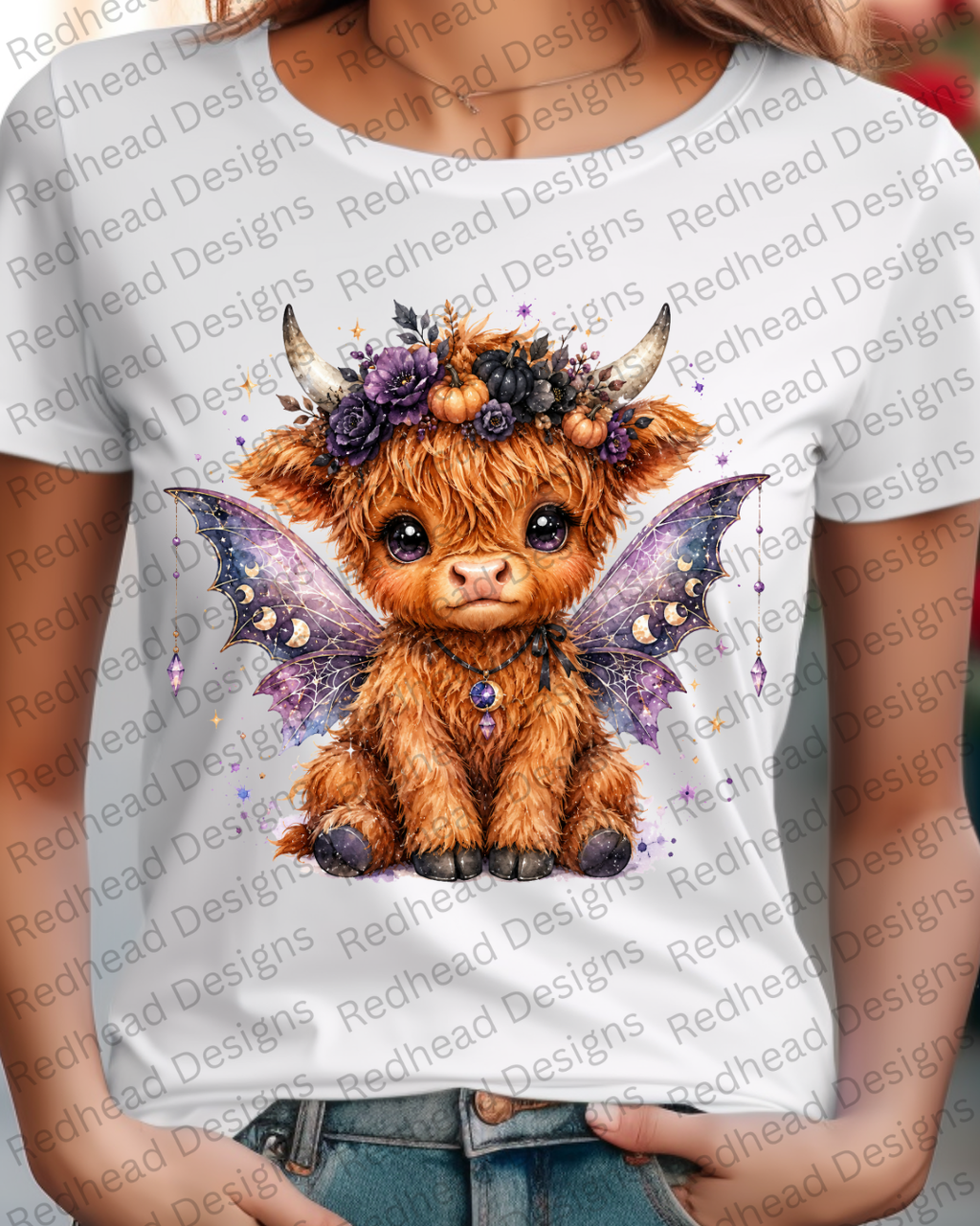 Highland Cow Fairy