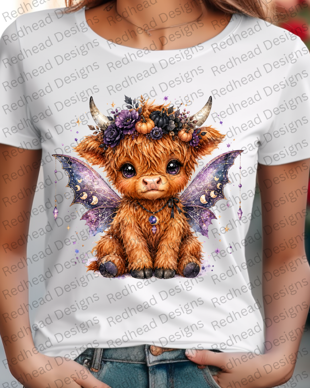 Highland Cow Fairy
