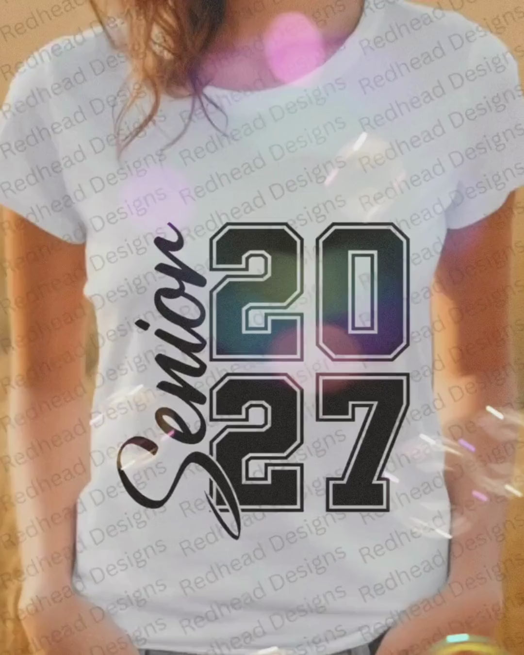 Senior 2027 Customizable Design
