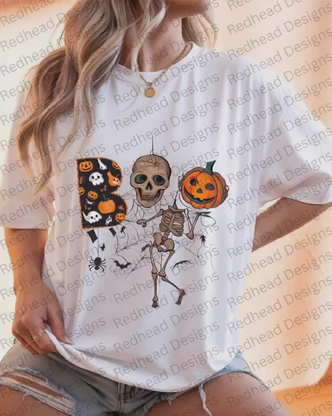 Boo Skelton Shirt