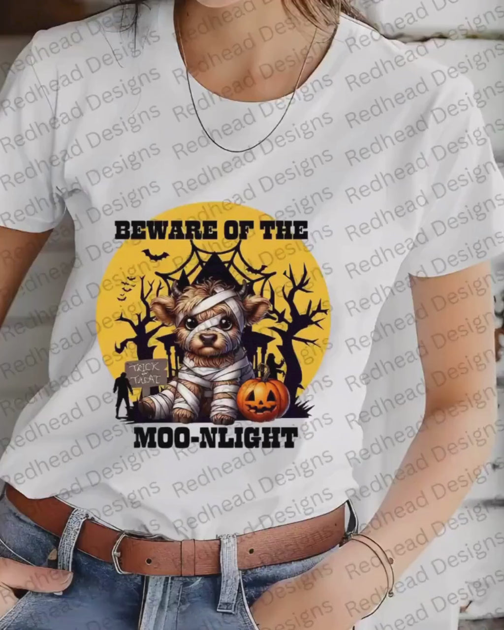 Beware of the MOO-n Light Shirt