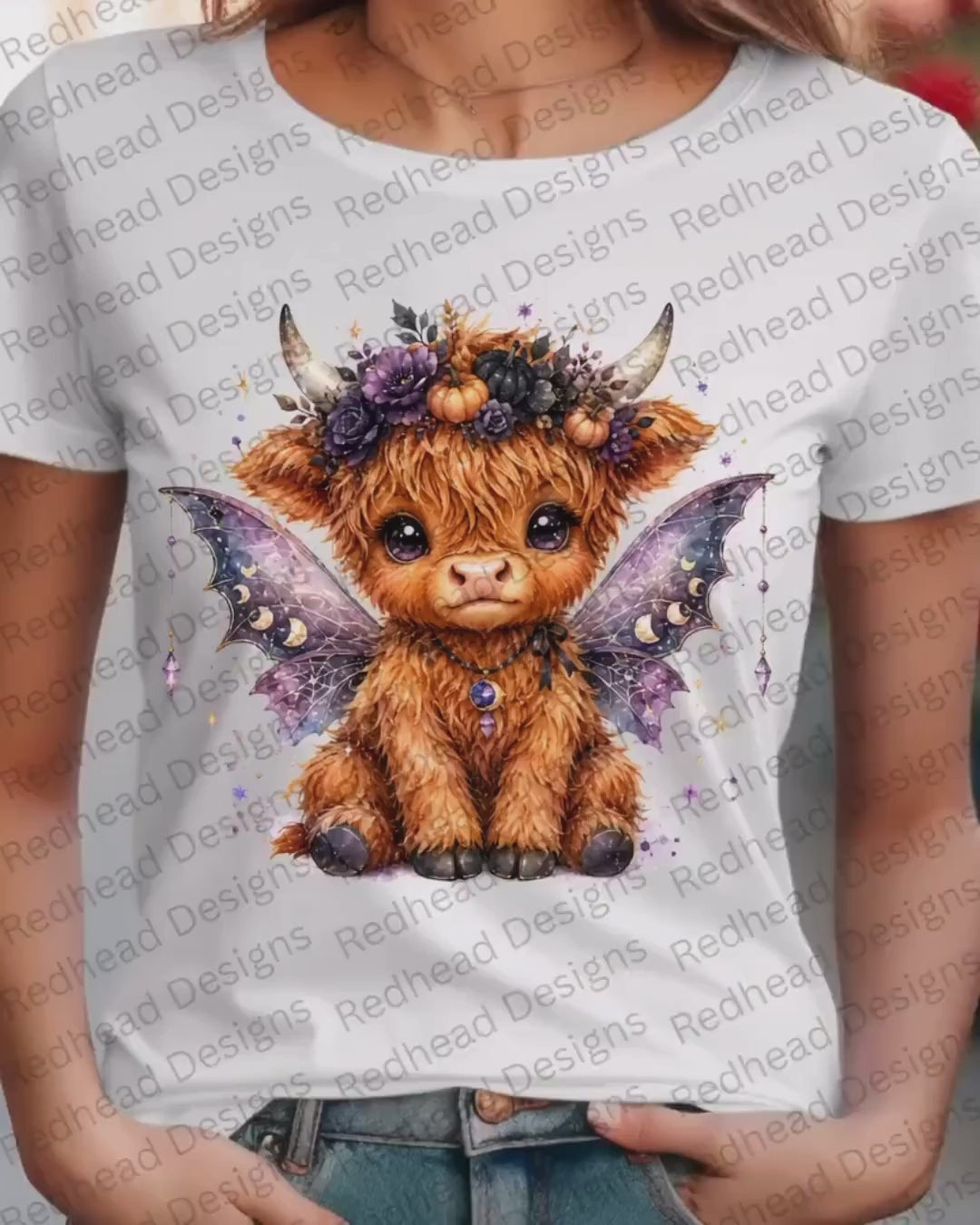 Highland Cow Fairy